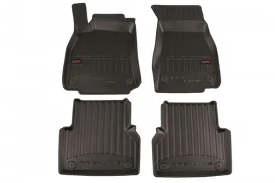 Covorase auto (set, cauciuc, 4 bucati, culoare negru) AUDI A6 dupa 2018