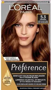 L'Oréal Préférence Vopsea de păr , 5.3 Virginia
