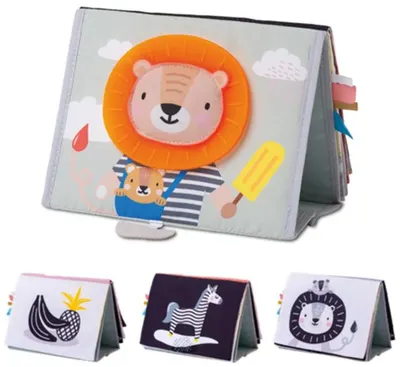Cartea soft touch Taf Toys - Savannah