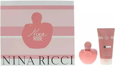Nina Ricci Set Nina Rose - Apă de toaletă și loțiune, 50 + 75 ml