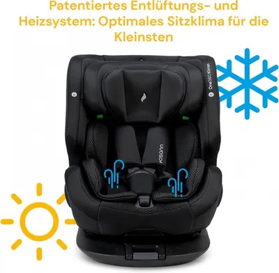 Scaun auto pentru copii Osann ONE 360 Klimax I-size 40-150 cm negru