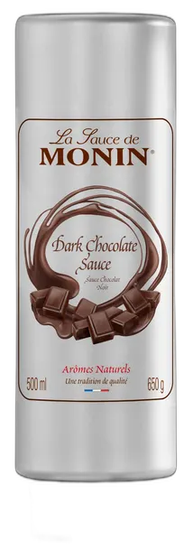 Topping de Ciocolata Neagra Monin 0.5L