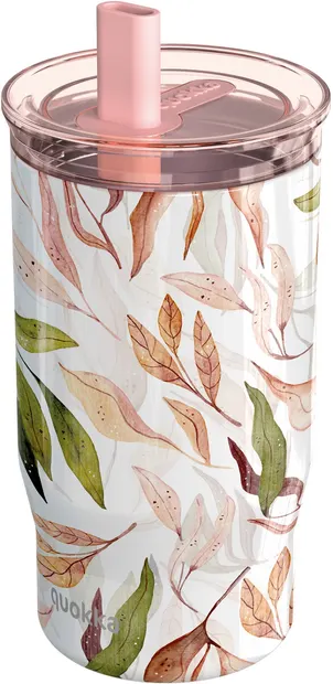 Cană termică Quokka Mist - Falling Leaves, 720 ml