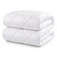 Pilota Iarna, tip DAMASC alb, PREMIUM, 180x200cm, 500 gr/m, Fabricata in Romania
