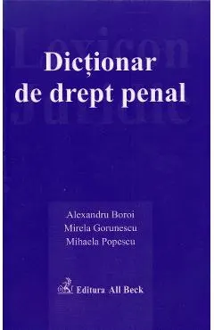 Dictionar de drept penal