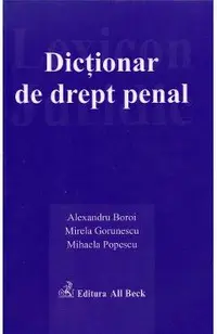 Dictionar de drept penal