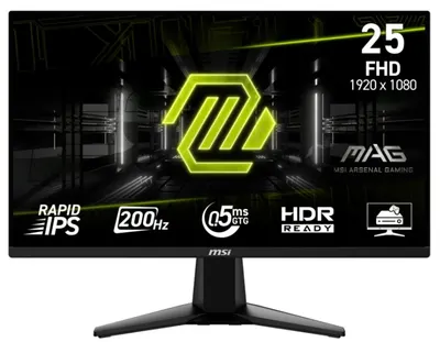MSI Gaming monitor - MAG 255F E20, 24.5'', 200Hz, 0.5ms, negru