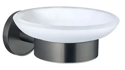 Suport pentru săpun Inter Ceramic - Lusso, Gun Grey