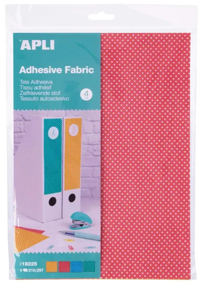 Material autoadeziv textil 210х297 Buline, 4 culori