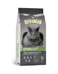 DIVINUS Cat Sterilized mancare pentru pisici sterilizate 10 kg