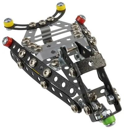 Constructor de metal Alexander - Fighter, 153 piese