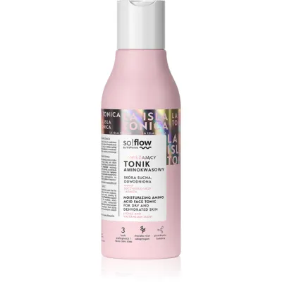 so!flow Moisturizing Face Tonic tonic hidratant pentru toate tipurile de ten 150 ml