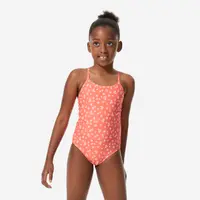 Costum de baie întreg înot Lila Daisy Corail Fete Copii