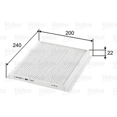 Filtru, aer habitaclu VALEO 715816