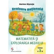 Teste pentru Evaluarea Nationala. Clasa a 2-a. Matematica si explorarea mediului. 12 teste