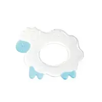 Inel gingival din silicon Canpol - Sheep, albastru
