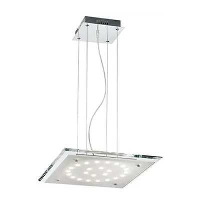 Pendul Pacific, 24 LED, L:450 mm, H:200/1100 mm, Transparent
