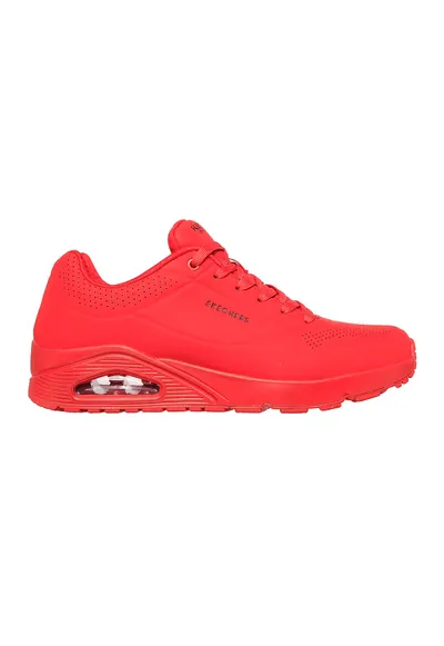 Pantofi sport de piele ecologica Uno Stand On Air - Rosu vermillion