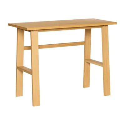 Birou cu aspect de lemn de stejar 45x100 cm Poke – Hübsch
