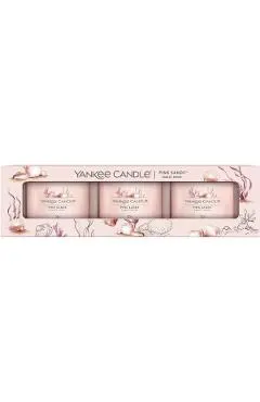 Set 3 lumanari parfumate mini: Pink Sands