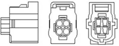 Sonda lambda (numar de fire 4, 320mm) MERCEDES A (W169), B (W245), C (C204), C (CL203), C T-MODEL (S203), C T-MODEL (S204), C (W203), C (W204), CLC (CL203), CLK (A209), CLK (C209) 1.5-6.2 dupa 2004