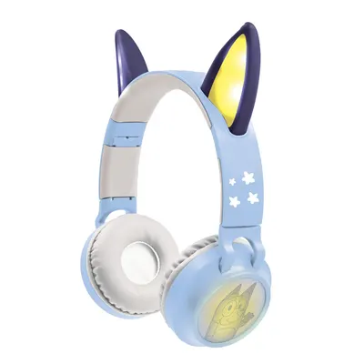 Căști pentru copii Lexibook - Bluey, 2 în 1, wireless, albastre