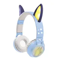 Căști pentru copii Lexibook - Bluey, 2 în 1, wireless, albastre