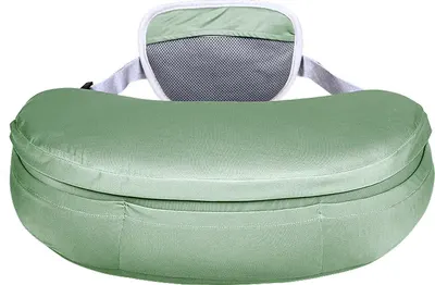 Pernă pentru alăptare Matea - Cu design adaptiv, verde deschis