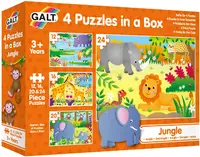 Puzzle 4 in 1 pentru copii Galt - Jungla