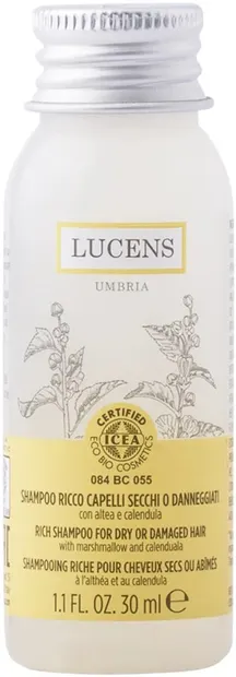 Lucens Șampon pentru păr uscat și deteriorat, 30 ml