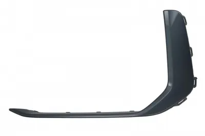 Ornament bandou bara stanga (inferior, plastic, gri, S-LINE) potrivit AUDI A6 C8 02.18