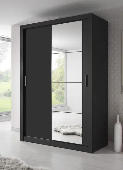 Dressing Mara 4 , Negru , 150x215x60