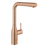 Baterie pentru spalator Grohe Essence 30270DL0, monocomanda, cartus ceramic, pipa pivotanta, marimea L, Cupru (Brushed Warm Sunset)