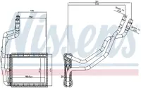 Schimbator caldura incalzire habitaclu potrivit FORD B-MAX, ECOSPORT, FIESTA VII, KA+ III, PUMA, TOURNEO COURIER B460, TRANSIT COURIER B460, TRANSIT COURIER B460 MINIVAN 1.0-1.6D 08.12-