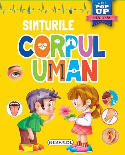 Mini pop-up: Corpul uman. Simțurile - Hardcover - ***