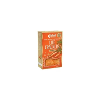 Lifecrackers cu morcovi bio 80g Lifefood