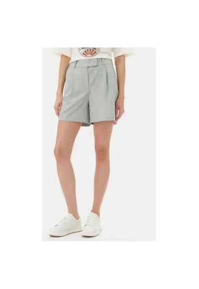 Pantaloni scurti dama 15283727 - Poliester - Gri - Gri