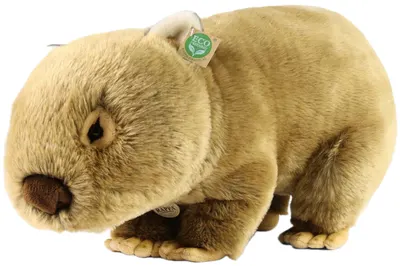 Jucărie de pluș Rappa Prieteni eco - Wombat mare, 57 cm
