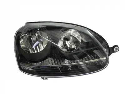 Far Dreapta (H7 H7, electric, cu motor, culoare insert: negru) potrivit VW GOLF V, JETTA III