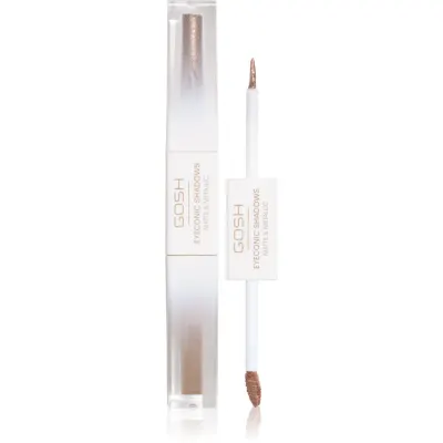 GOSH COPENHAGEN Eyeconic Shadows lichid fard ochi 2 in 1 culoare 002 Sassy 1.5 ml