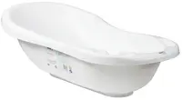 Cadă pentru bebeluși Vital Baby - Formă anatomică, 80 cm, alb