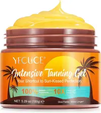 Gel de Bronzare Intensiv, Premium, Pentru Bronz de 10 ori mai rapid, Efect Intensificator, Ingrediente 100% Naturale, 150 g