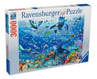 Puzzle Ravensburger din 3000 de piese - Sub apă