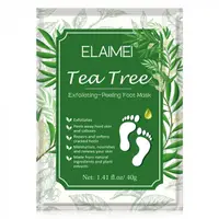 sosete Exfoliante cu Arbore de Ceai verde pentru Picioare E i Calcaie Fine