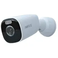 Camera supraveghere wireless Reolink Full Color Argus B360, 4K, Lumina alba / IR 10m, microfon si difuzor, slot card, vizualizare de pe telefon