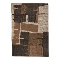 Covor maro din lână 160x230 cm Briton – Dutchbone