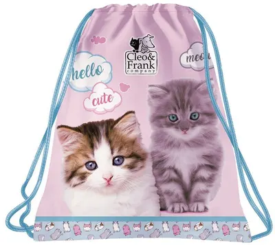 Rucsac sport Derform Cleo&Frank - Hello Cute