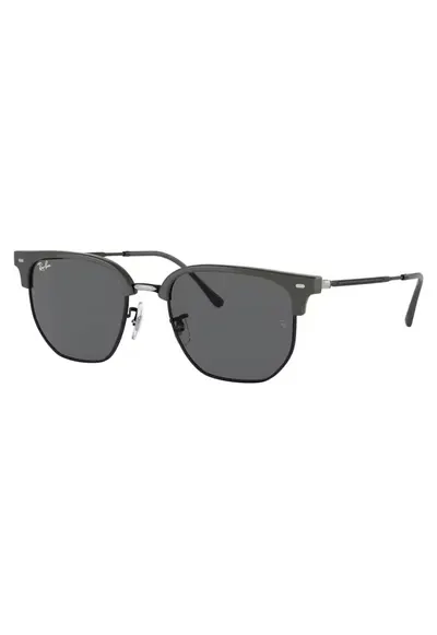 Ochelari de soare RB4416 - forma Club Master - culoare uniformă - dimensiune 51mm