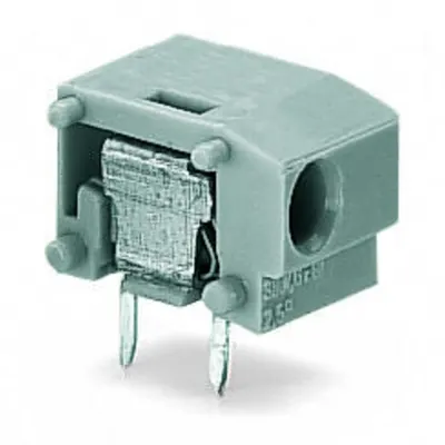 Stackable PCB terminal block; 2.5 mm²; Pin spacing 10/10.16 mm; 1-pole; PUSH WIRE®; 2,50 mm²; orange