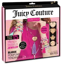 Set creativ Make it Real - Juicy Couture, bijuterii cu ciucuri